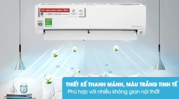 Điều Hòa 2 Chiều LG Inverter 18000BTU B18END1